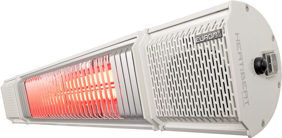 Eurom Heat and Beat wit terrasverwarmer