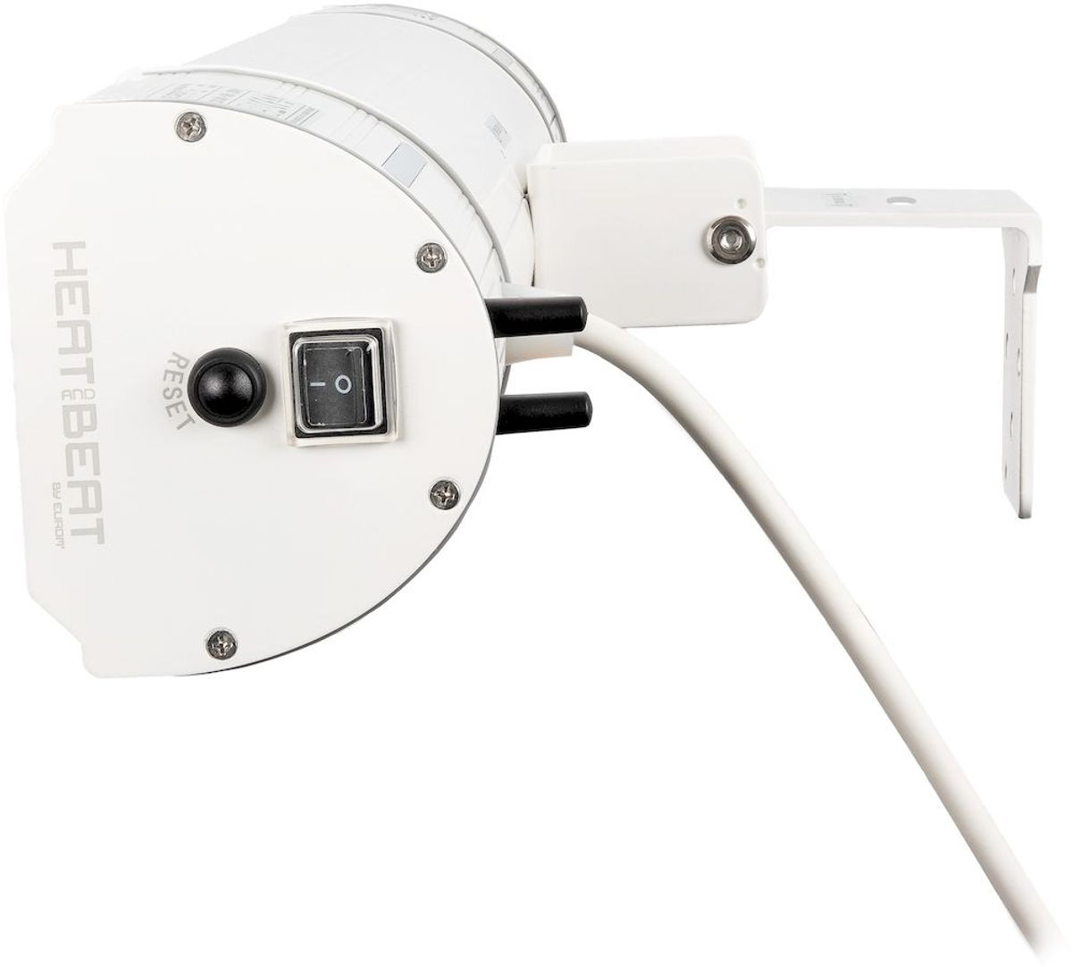 Eurom Heat and Beat wit terrasverwarmer ophangsysteem
