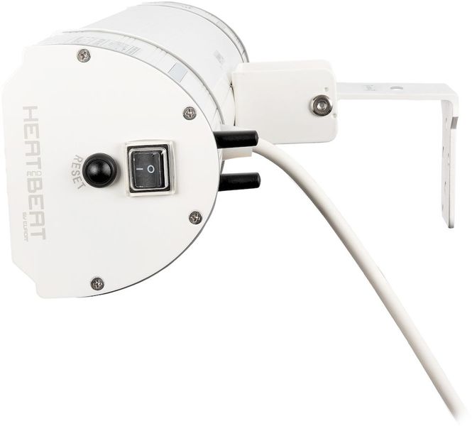 Eurom Heat and Beat wit terrasverwarmer ophangsysteem