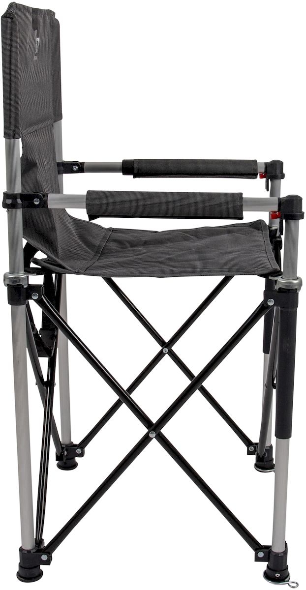 Bo-Camp Compact camping kinderstoel - Grijs / zijkant