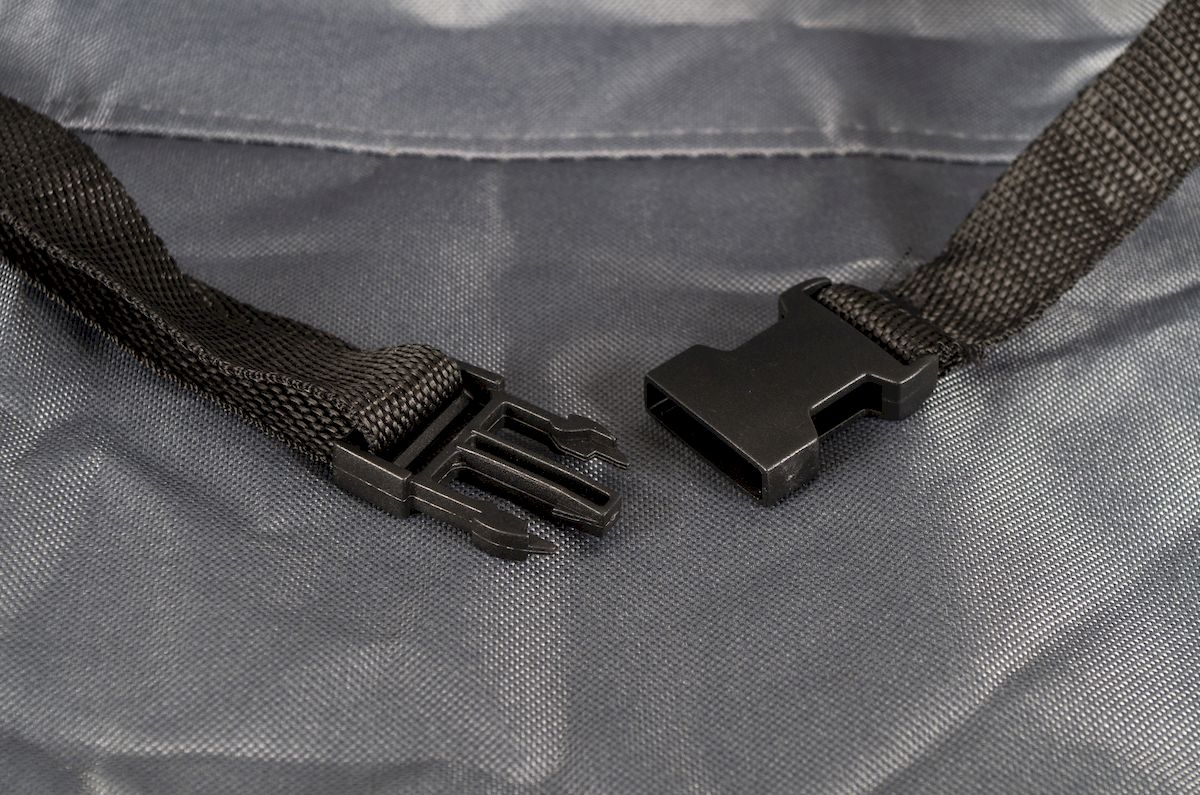 Bo-Camp Compact camping kinderstoel - Grijs / veiligheidsriem