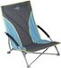 Bo-Camp Beach Chair Compact vouwstoel - Blauw/grijs
