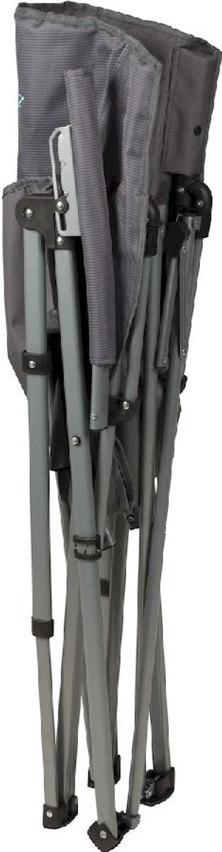 Bo-Camp Deluxe King Plus vouwstoel - Antraciet opgevouwen