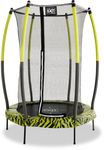 Exit Tiggy Junior 140 cm trampoline met net - zwart/groen