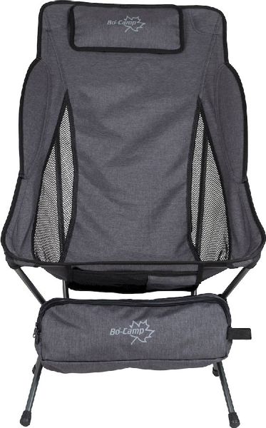 Bo-Camp Extreme XL vouwstoel - Grijs voorkant