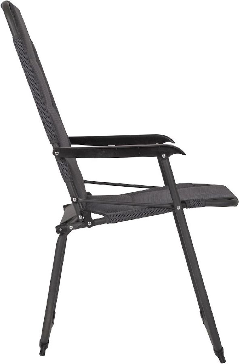 Bo-Camp Copa Rio Comfort XXl Air klapstoel - Grijs zijkant