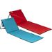 Bo-Camp Lota strandmat/strandstoel - Rood verschillende kleuren 