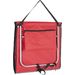 Bo-Camp Lota strandmat/strandstoel - Rood ingeklapt achterkant 