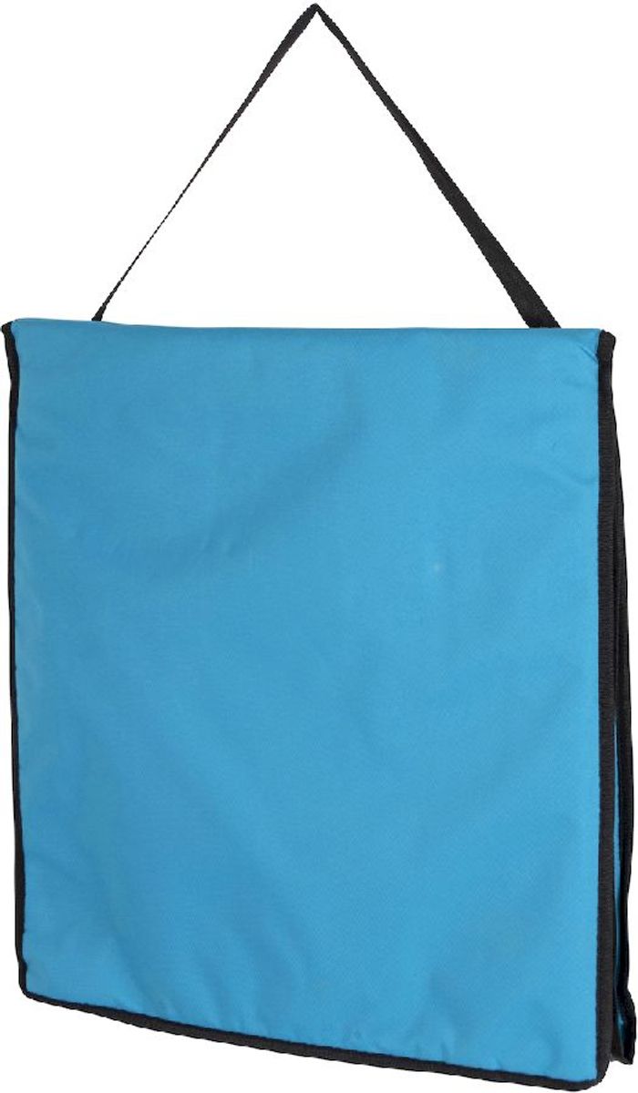 Bo-Camp Lota strandmat/strandstoel - Blauw draagtas voorzijde