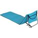 Bo-Camp Lota strandmat/strandstoel - Blauw achterkant