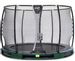 EXIT Elegant Ground Premium 305 cm groen trampoline + veiligheidsnet