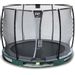 EXIT Elegant Ground Premium 305 cm groen trampoline + veiligheidsnet