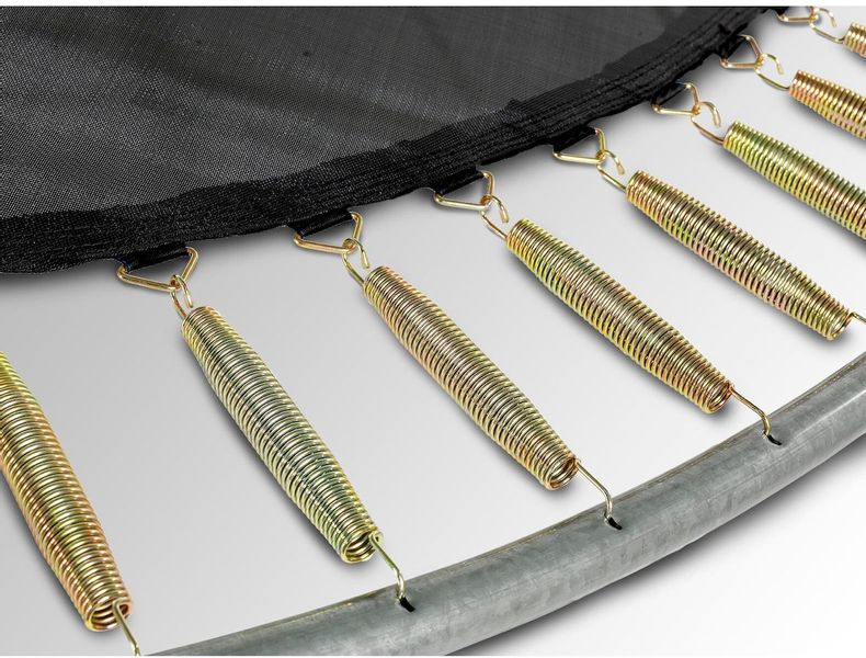 EXIT Elegant Ground Premium 305 cm groen trampoline + veiligheidsnet veringen