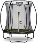 Exit Silhouette trampoline met net - Ø 183 cm - Zwart