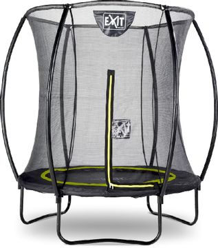 Exit Silhouette trampoline met net - Ø 183 cm - Zwart