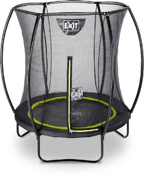 EXIT Silhouette 183 cm zwart trampoline + veiligheidsnet
