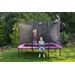 EXIT Silhouette rechthoekig 214 x 305 cm zwart trampoline + veiligheidsnet opening