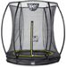 EXIT Silhouette Ground trampoline 183 cm zwart + veiligheidsnet