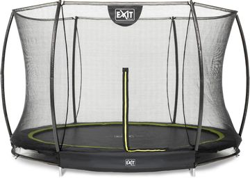Exit Silhouette InGround trampoline met net - Ø 305 cm - Zwart