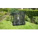 EXIT Silhouette Ground 153 x 214 cm zwart trampoline + veiligheidsnet tuin