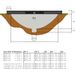 EXIT Silhouette Ground 153 x 214 cm zwart trampoline + veiligheidsnet diepte