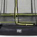 EXIT Silhouette Ground 153 x 214 cm zwart trampoline + veiligheidsnet ingang