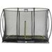 EXIT Silhouette Ground 214 x 305 cm zwart trampoline + veiligheidsnet