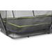 EXIT Silhouette Ground 214 x 305 cm zwart trampoline + veiligheidsnet
