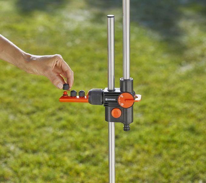 Gardena Tuindouche duo nevelkop