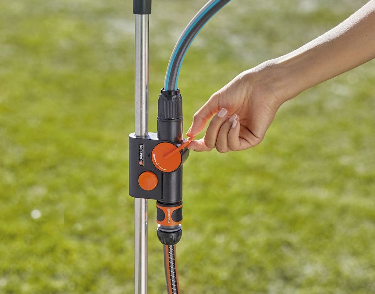 Gardena Tuindouche trio straal bedienen