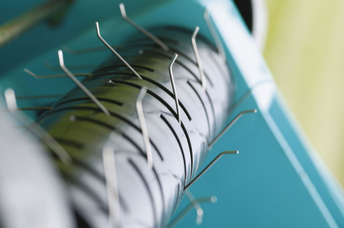 Gardena  ES 500 elektrische gazonbeluchter detail