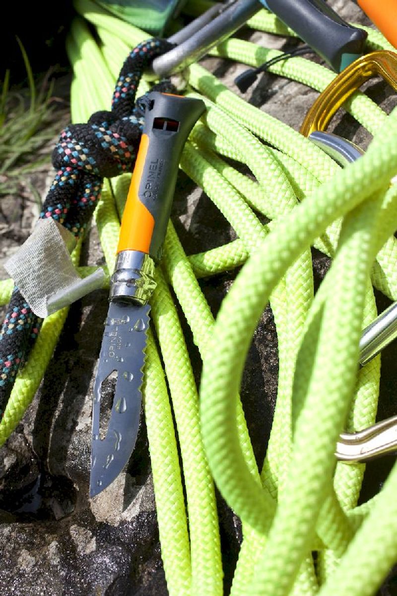 Opinel N°08 Outdoor zakmes - Oranje