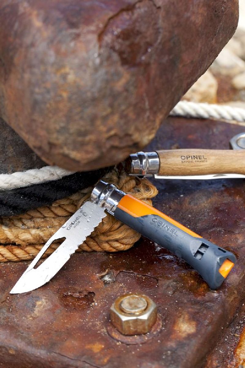 Opinel N°08 Outdoor zakmes - Oranje