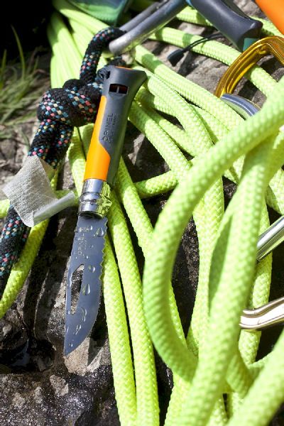 Opinel N°08 Outdoor zakmes - Oranje