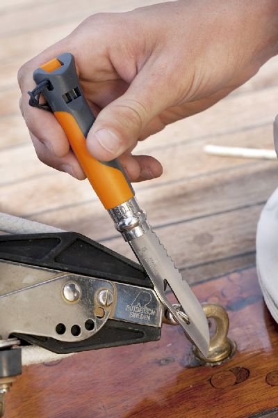 Opinel N°08 Outdoor zakmes - Oranje