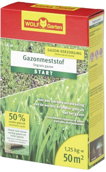 Wolf-Garten start gazonmest - 1,25 kg