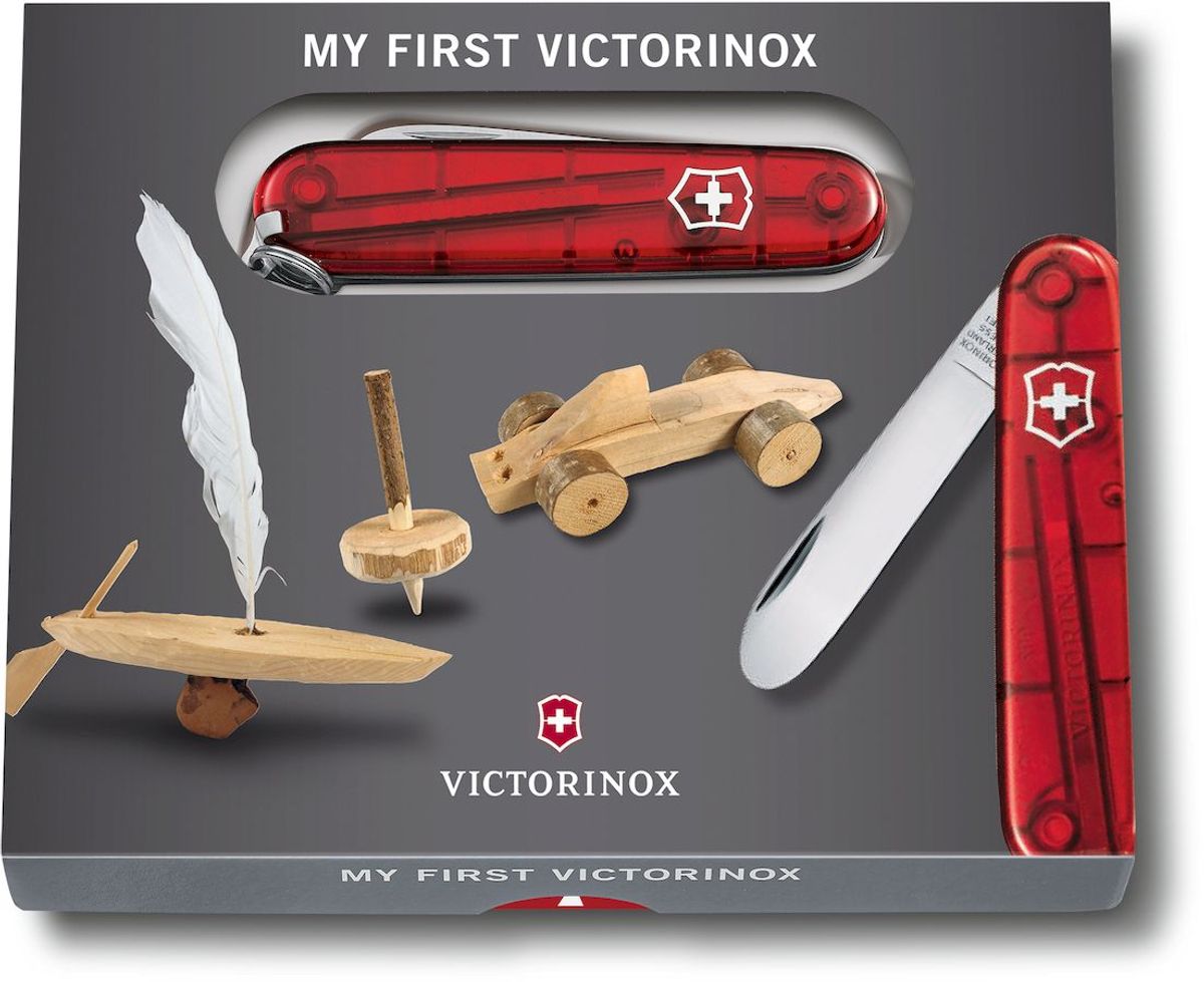 My First Victorinox zakmes rood verpakking