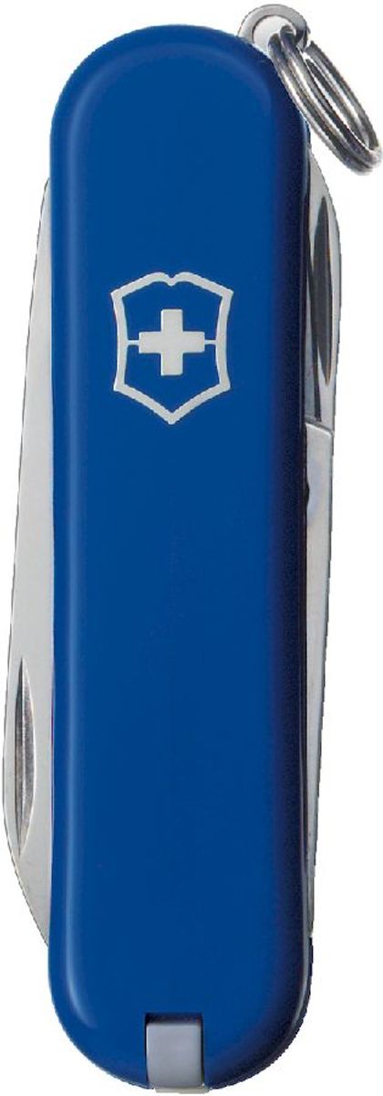 Victorinox Classic SD zakmes blauw ingeklapt
