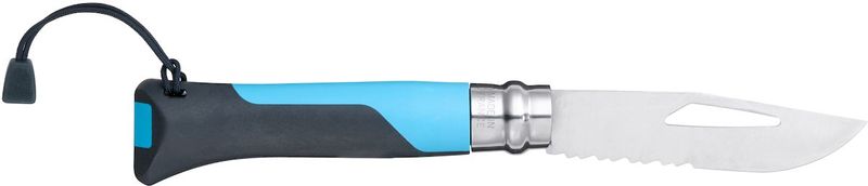 Opinel N°08 Outdoor zakmes - Blauw