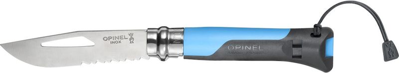 Opinel N°08 Outdoor zakmes - Blauw