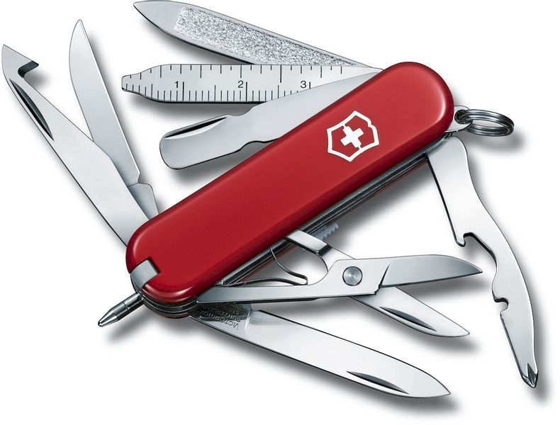 Victorinox MiniChamp zakmes uitgeklapt