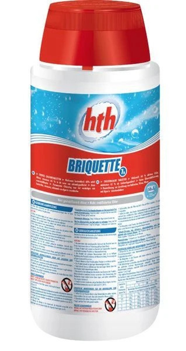 HTH chloortabletten 7 grams 2,5 kg