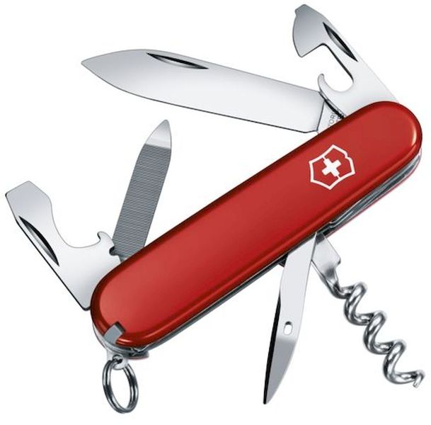 Victorinox Sportsman zakmes rood