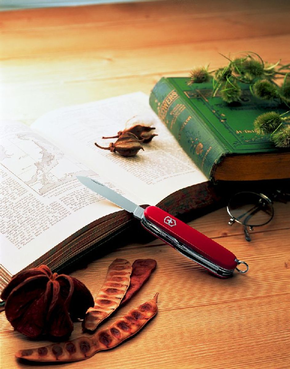 Victorinox Climber zakmes rood sfeerfoto