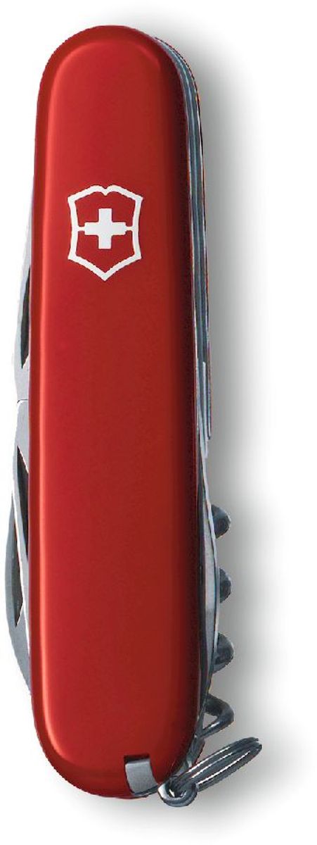 Victorinox Huntsman zakmes rood dichtgeklapt