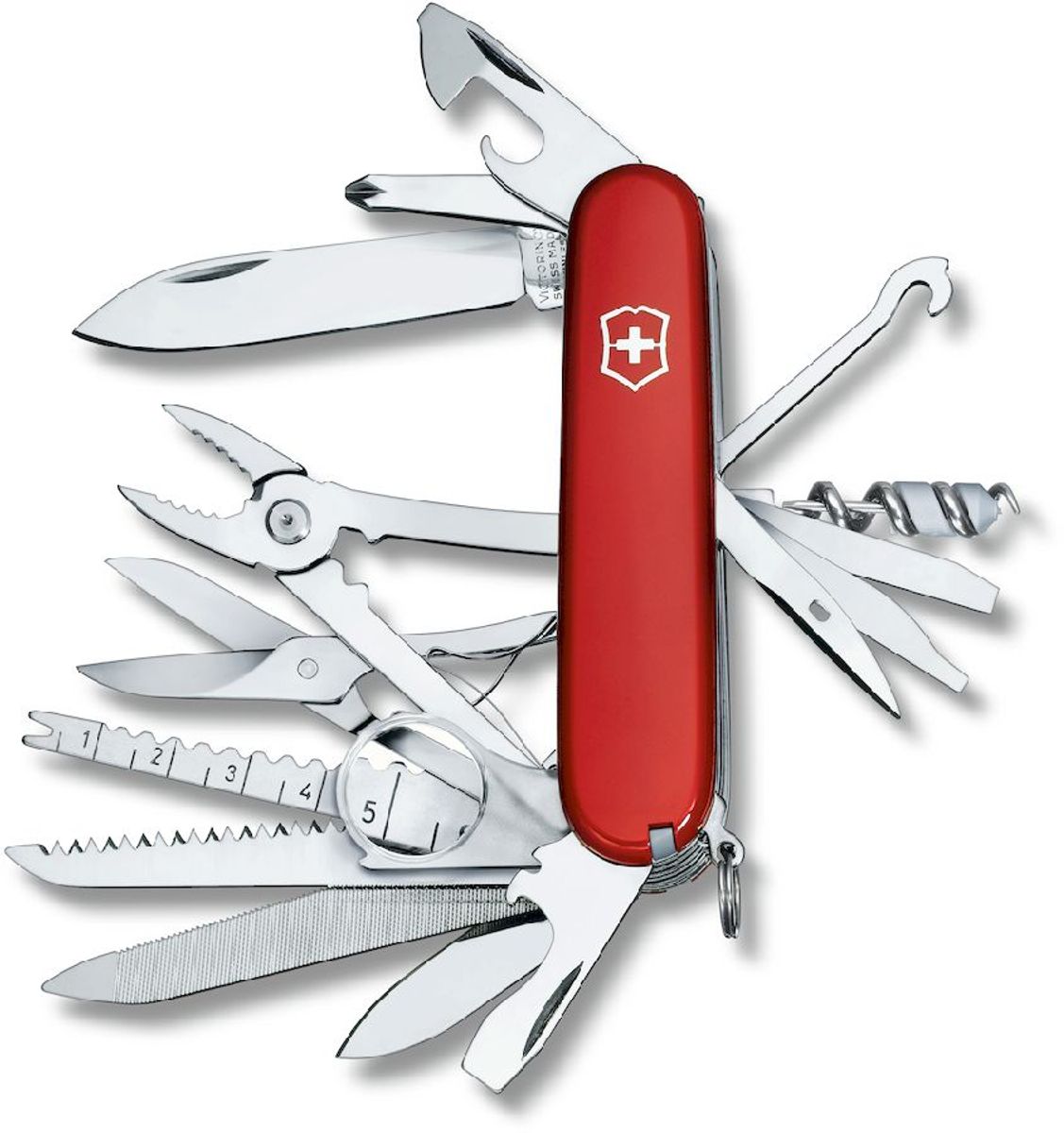 Victorinox Swiss Champ zakmes rood