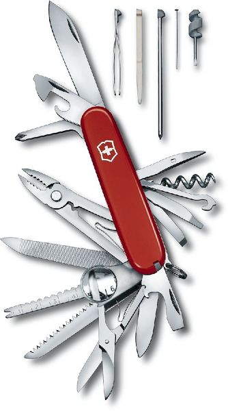 Victorinox Swiss Champ zakmes rood