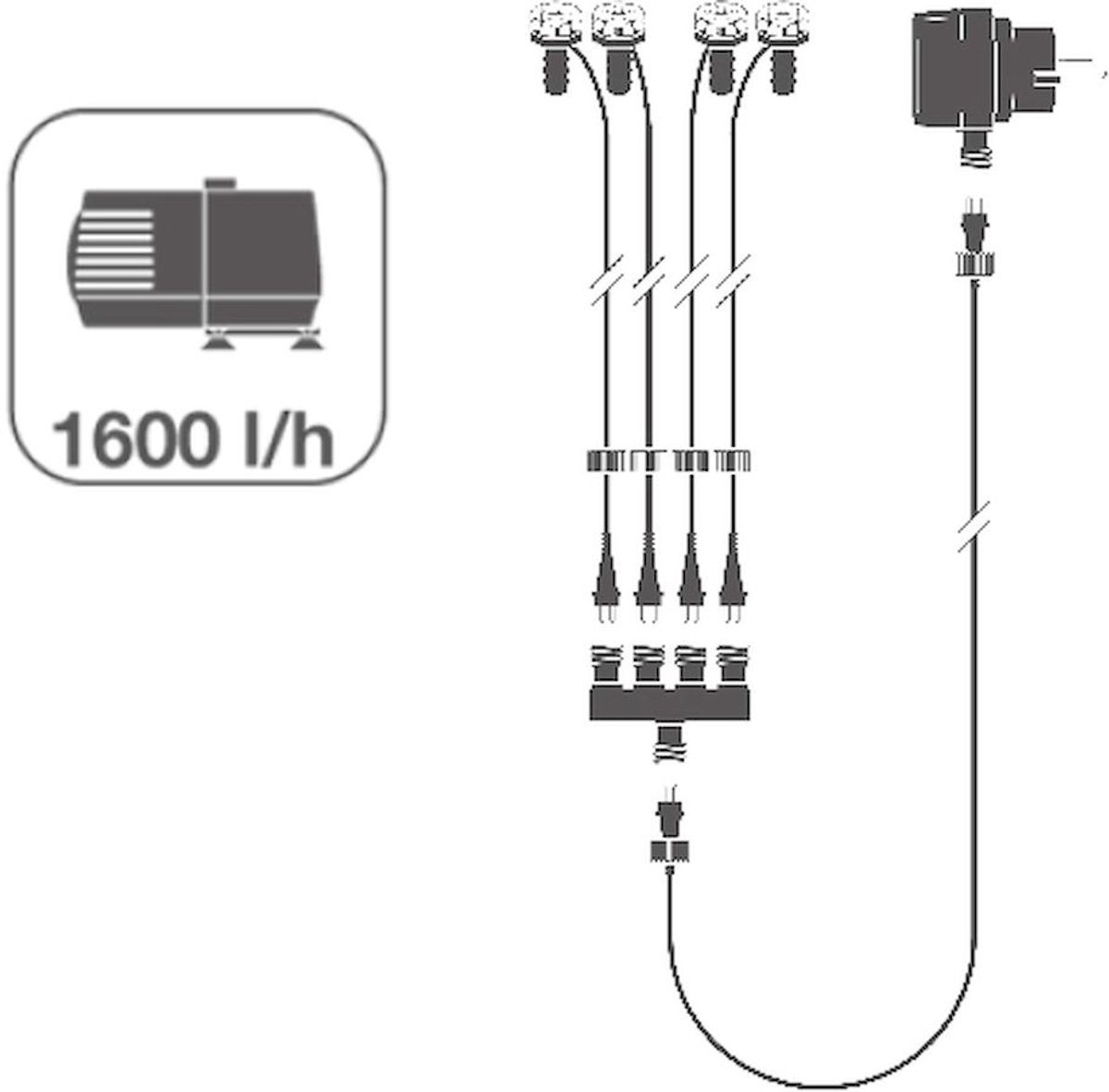 Ubbink AcquaArte Norfolk waterornament techniek