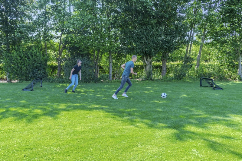 EXIT Panna voetbaldoelen set - 150 x 60 cm buiten voetballen