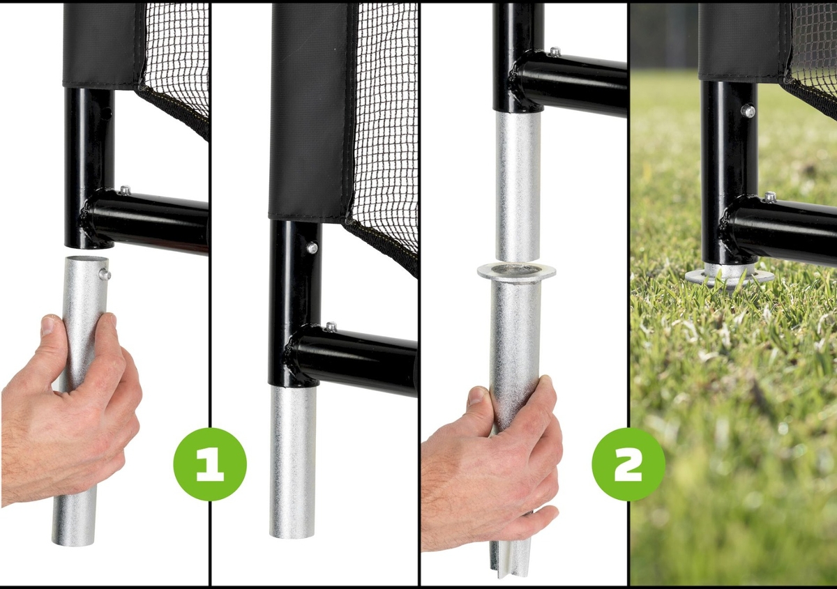 EXIT Finta voetbaldoel - 300 x 200 cm grondankers